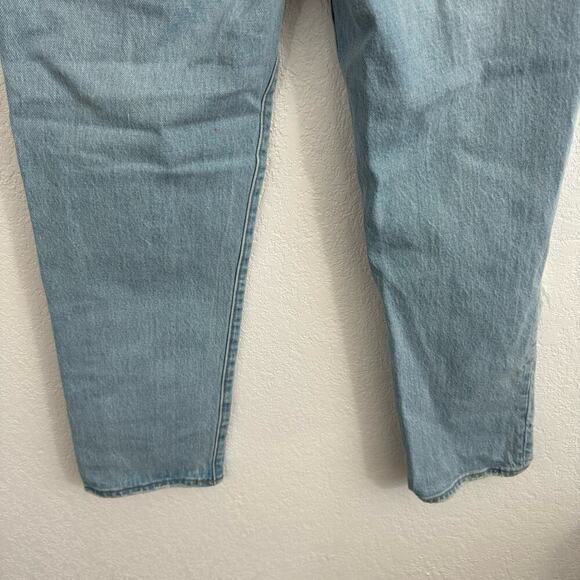 Abercrombie & Fitch The Boyfriend Mid-Rise Denim Jeans Light Ripped Wash 27 - Picture 8 of 11